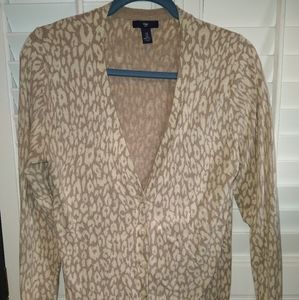 Leopard Print Cardigan
